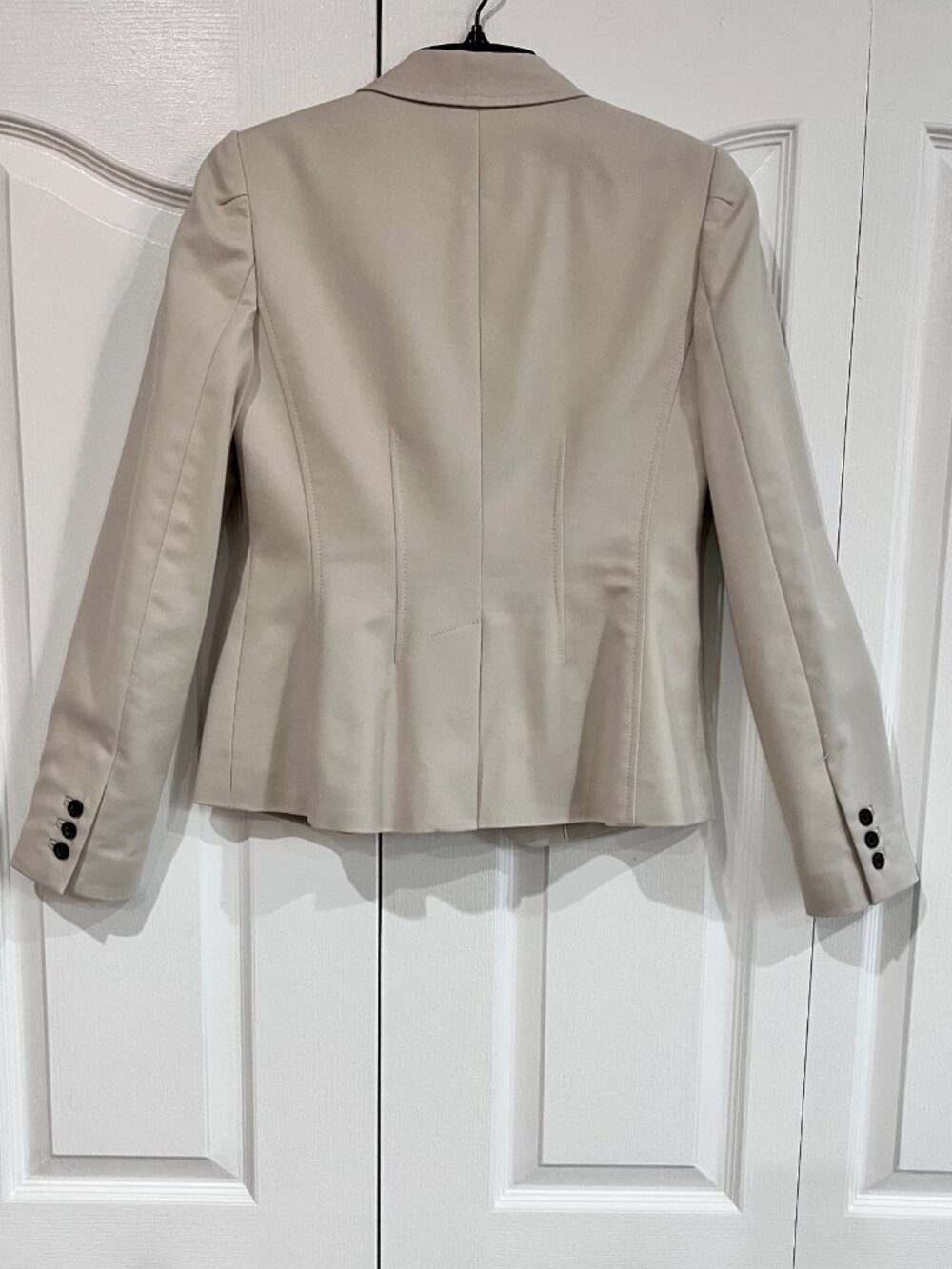 Banana Republic suit jacket 0 tan taupe - Picture 2 of 7